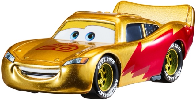 20th Anniversary Golden Lightning McQueen