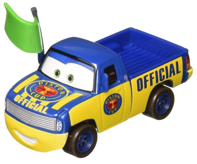Dexter Hoover with Green Flag