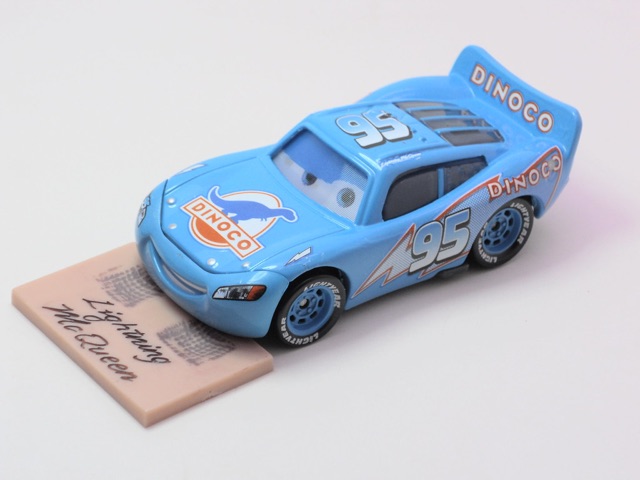 Dinoco Lightning McQueen with Celebrity Signature