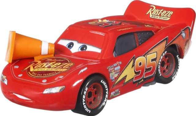 Lightning McQueen with Cone