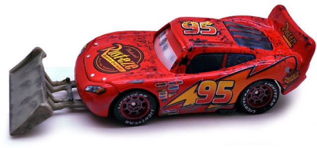 Lightning McQueen with Shovel