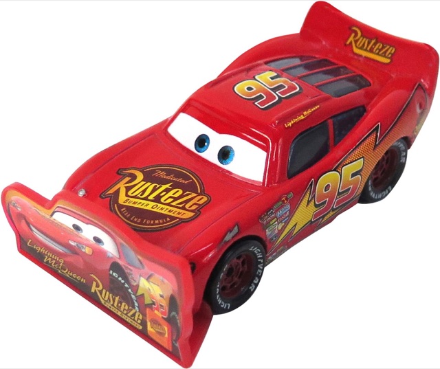 Lightning McQueen with Sign